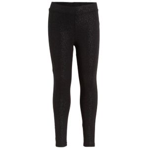 anytime legging zwart/zilver