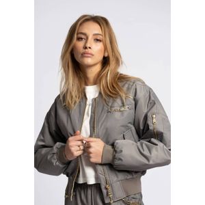 NIKKIE bomberjack grijs