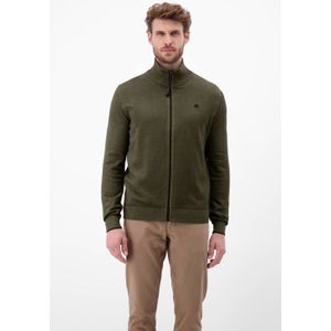 Lerros - Gebreid Vest - Katoen - Opstaande Kraag