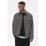 Matinique - Overshirt - Zwart - Geruit - Met Wol