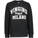 Vingino sweater met logo zwart
