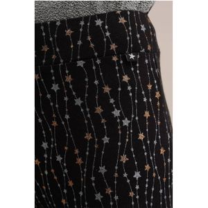 WE Fashion legging zwart glitter