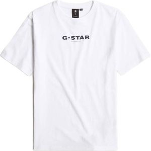 G-STAR T-shirt met logo wit