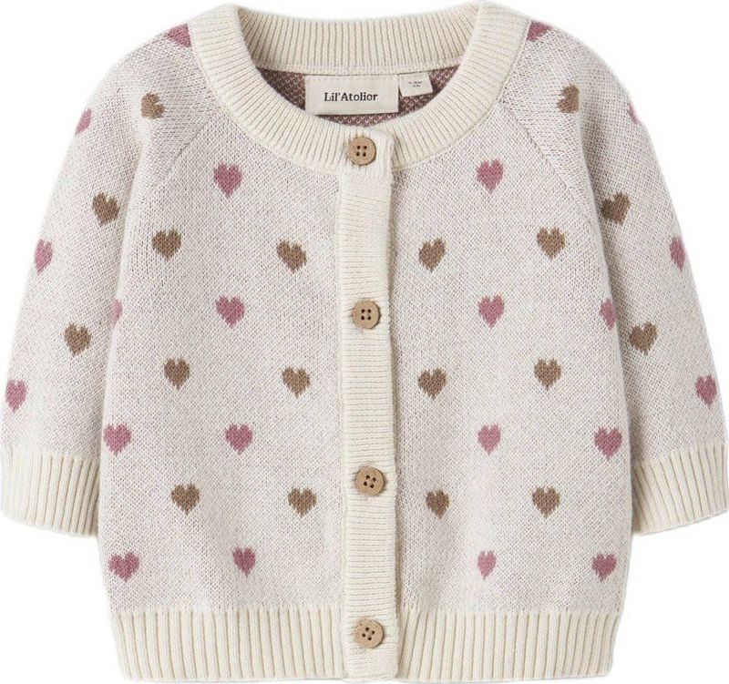 Heart - Gebreide Cardigan - Regular Fit