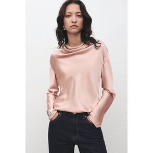 MANGO - Marto - Blouse - Pastelroze