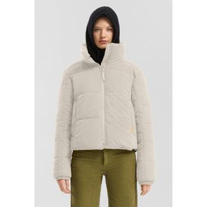 Buitenjas - Gewatteerde Jas - Corduroy - Normale Pasvorm