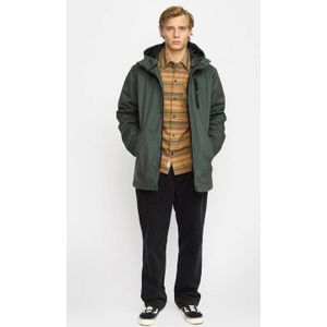 REVOLUTION - Gewatteerde Jas - Donkergroen - Heren