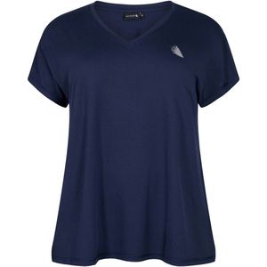 ACTIVE By Zizzi sport T-shirt donkerblauw