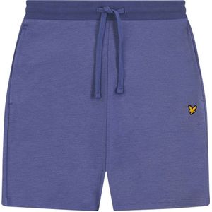 Lyle & Scott sweatshort paarsblauw