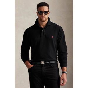 POLO Ralph Lauren - Big & Tall - Polo - Zwart - Lange Mouwen