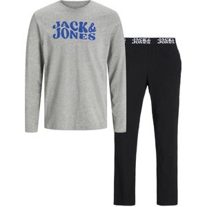 JACK & JONES pyjama JACELTON grijs/zwart