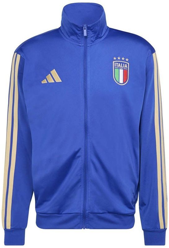 adidas Italië DNA Trainingsjack 2026-2028 Blauw Goud