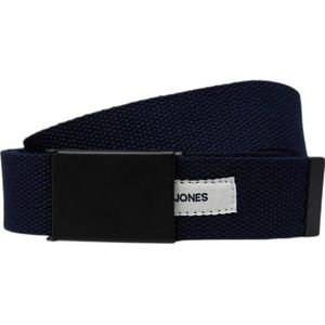 JACK & JONES geweven riem JACLOYDE donkerblauw