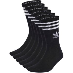 adidas Originals sportsokken -set van 6 zwart/wit