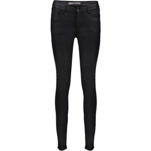 Geisha coated high waist skinny broek zwart