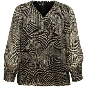 Vmcgebra - Top - Mouwloos - V-Hals - Regular Fit - Print