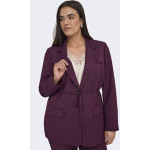 Carhattie - Blazer - Regular Fit - Omkeerbare Hals - Knoopsluiting - Voorzakken