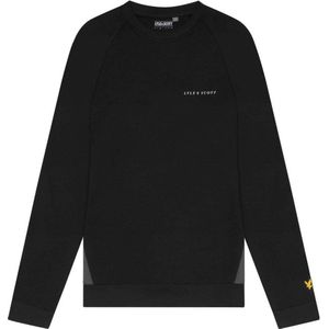 Lyle & Scott sweater zwart/grijs