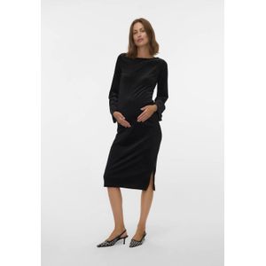 Mlsandra - Zwangerschapsjurk - Lange Mouwen - Regular Fit