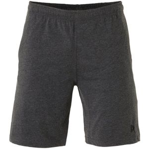 Donnay sportshort donkergrijs gemeleerd