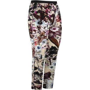 Plus Basics travelstof broek multi