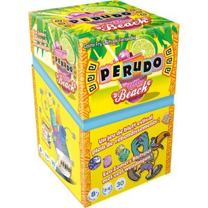 Perudo Beach Dobbelspel - Vanaf 8 jaar - 2-6 spelers - Waterproof en inclusief strandtasje