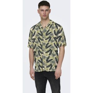 ONLY & SONS regular fit overhemd ONSWAYNE groen