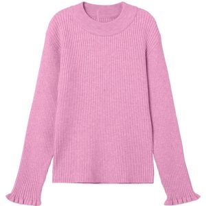 NAME IT KIDS fijngebreide longsleeve NKFVIANNA roze