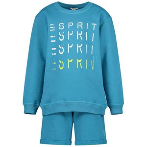 ESPRIT sweater + T-shirt + short geel