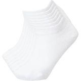 Anytime sneakersokken - set van 7 wit