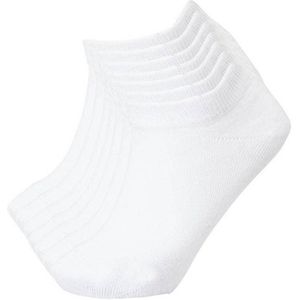 Anytime sneakersokken - set van 7 wit