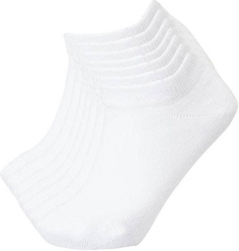 Anytime sneakersokken - set van 7 wit