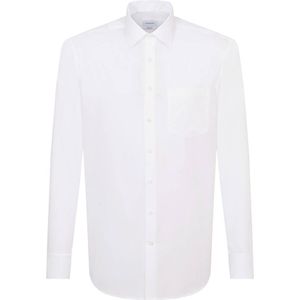 Seidensticker regular fit overhemd wit