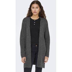 Only - ONLTALIO LS OPEN CARDIGAN BF KNT - Vest - Donkergrijs
