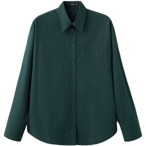 Mango blouse donkergroen