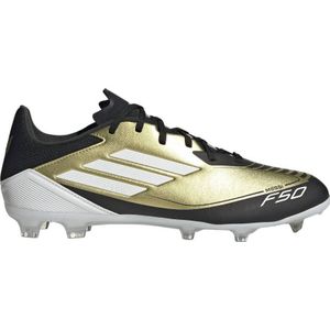 adidas Performance F50 League Messi senior voetbalschoenen goudmetallic/wit/zwart