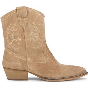 PS Poelman - Moco - Cowboylaarzen - Beige - Suède