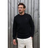 Kultivate trui gebreid zwart