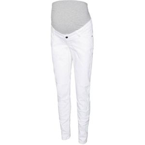 MAMALICIOUS zwangerschaps skinny jeans MLSIGGI wit