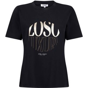 Zoso - 255Selma - T-shirt - Zwart