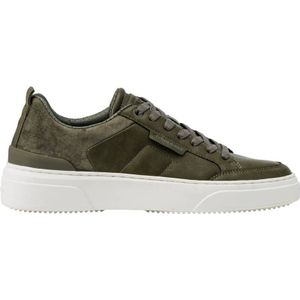 Björn Borg T1930 Tennis suède sneakers olijfgroen