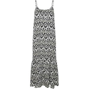 VERO MODA maxi jurk VMJULIET met all over print zwart/wit