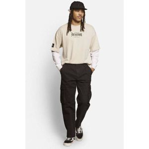 Redefined Rebel loose fit cargo broek RRGibson zwart