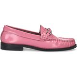 Sacha leren loafers roze