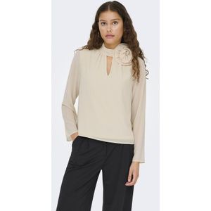 Jacqueline de Yong - Jdynomi High Neck - Blouse - Whitecap Gray