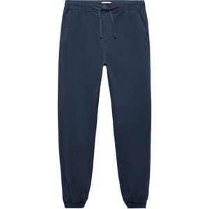 Mango Kids relaxed joggingbroek donkerblauw