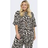 ONLY CARMAKOMA blouse bruin