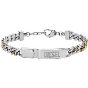 Diesel armband DX1457931 Steel zilverkleurig