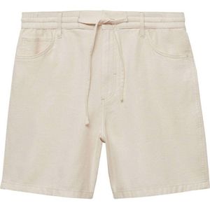 Mango Man loose fit short beige