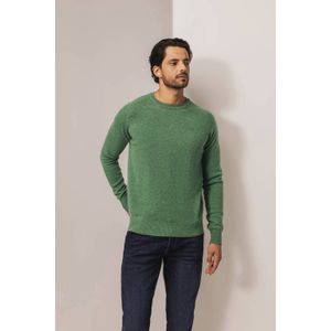 State of Art gebreide trui met wol groen